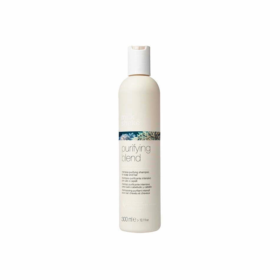 Valomasis šampūnas problemiškai galvos odai PURIFYING BLEND SHAMPOO, 300 ml Milk Shake valomasis šampūnas problemiškai galvos odai PURIFYING BLEND SHAMPOO, 300 ml
