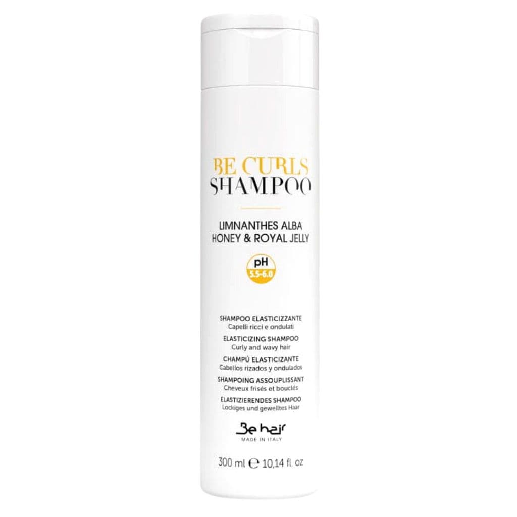 Be hair šampūnas garbanotiems pažeistiems, elastingumą praradusiems plaukams BE CURL (pH5.5-6), 300ml