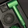 Plaukų džiovintuvas OSOM Professional Touch Sensor Hair Dryer Green OSOMP182GN, 1600 W, žalias