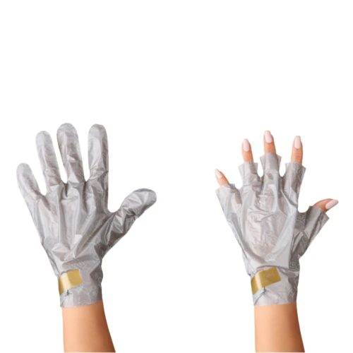 Voesh kaukė rankoms Collagen Gloves VHM212COL, su kolagenu ir argano aliejumi, turi apsaugą nuo UV/LED spindulių, 1 pora pirštinių