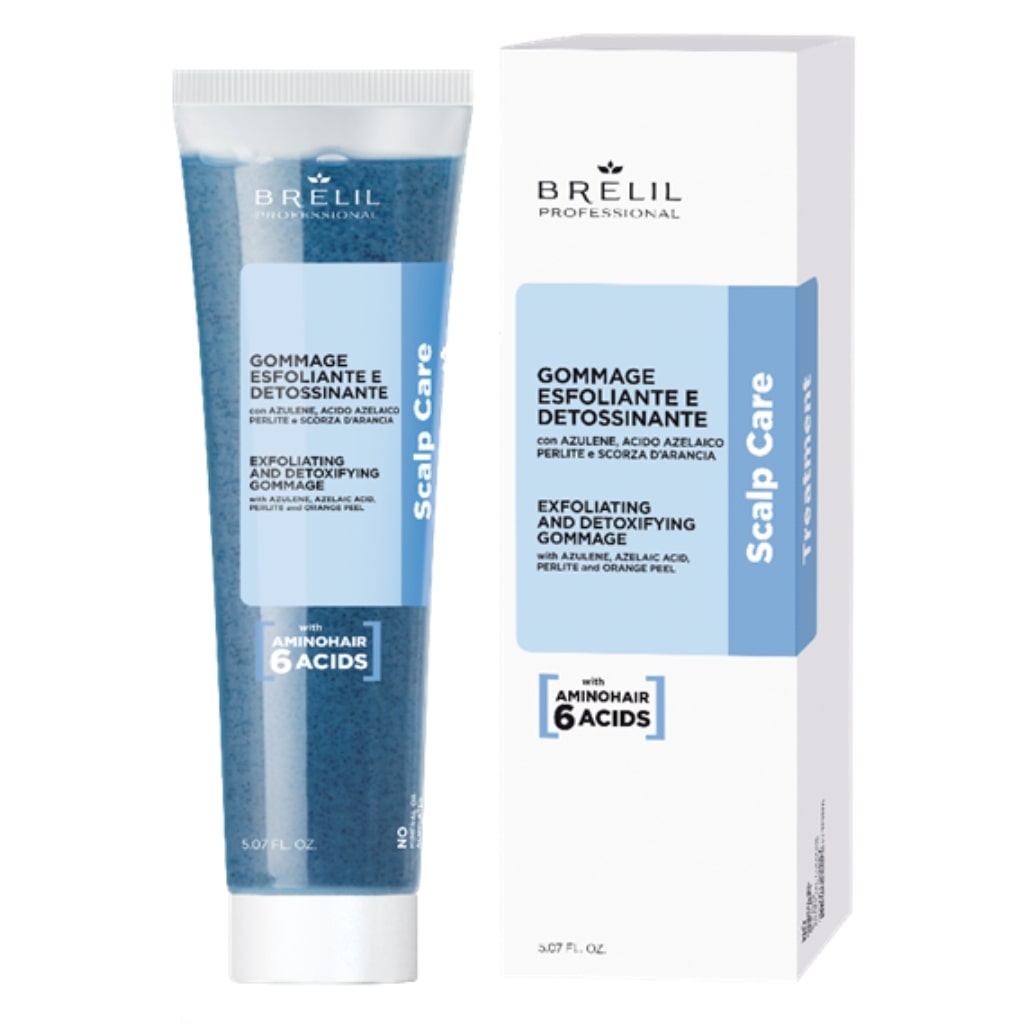 BRELIL detoksikuojantis šveitiklis su ramūnėlių ekstraktu ir rūgščių kompleksu pleiskanoms šalinti, 150ml-min BRELIL detoksikuojantis šveitiklis su ramūnėlių ekstraktu ir rūgščių kompleksu pleiskanoms šalinti, 150ml
