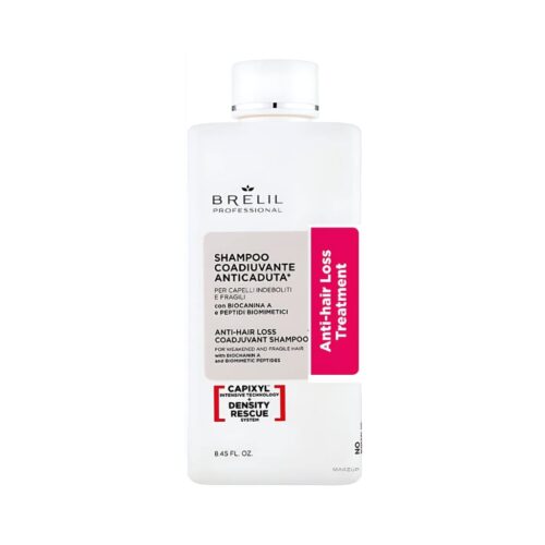 BRELIL šampūnas nuo plaukų slinkimo ANTI-HAIR LOSS COADIUVANTE SHAMPOO, 250ml