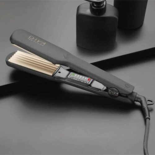 Diva Pro Styling plaukų gofravimo žnyplės Digital Crimper