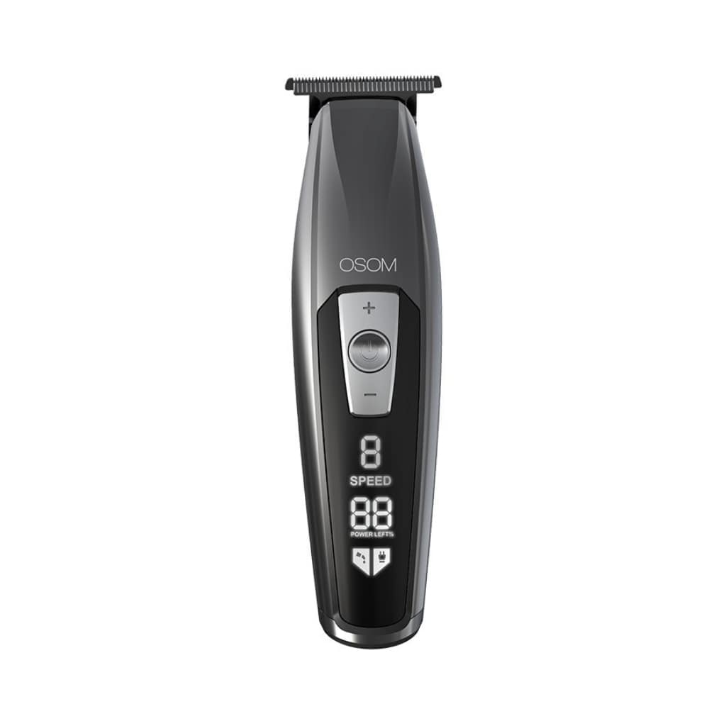 OSOM plaukų kirpimo-kantavimo mašinėlė-trimeris Cordless Hair Trimmer OSOM3GM, tamsaus metalo spalvos-min OSOM plaukų kirpimo-kantavimo mašinėlė-trimeris Cordless Hair Trimmer OSOM3GM, tamsaus metalo spalvos