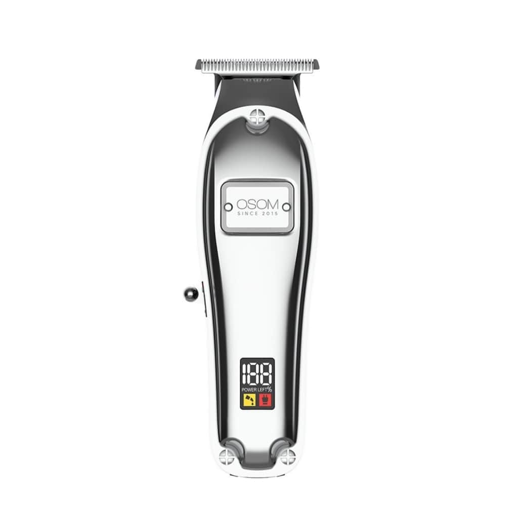 OSOM plaukų kirpimo-kantavimo mašinėlė-trimeris Electric Hair Trimmer OSOM7SIL, sidabro spalvos (3)-min OSOM plaukų kirpimo-kantavimo mašinėlė-trimeris Electric Hair Trimmer OSOM7SIL, sidabro spalvos