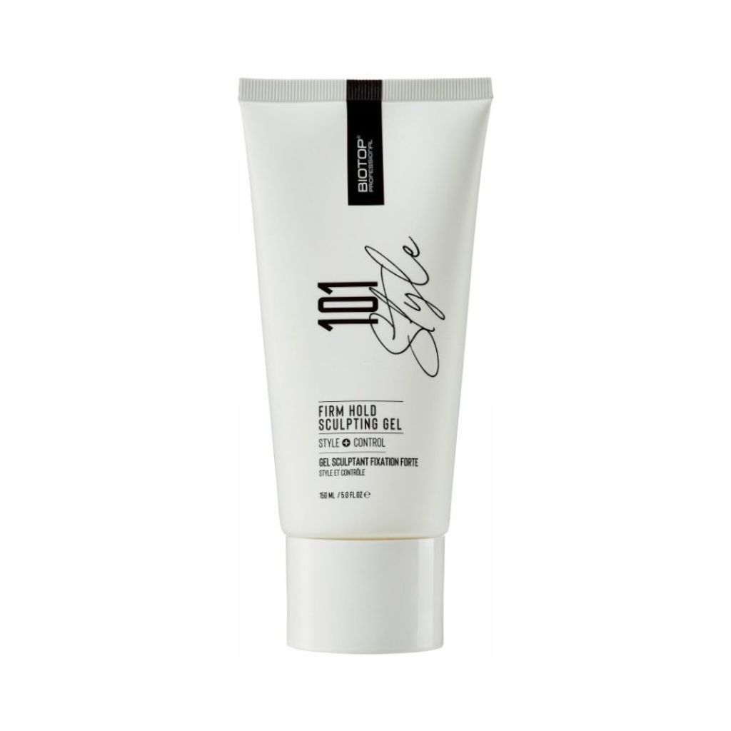BIOTOP Professional želė šlapių plaukų efekto formavimui 101 Style Firm Hold Sculpting Gel, stiprios fiksacijos, 150ml