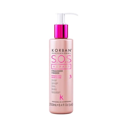 Korban plaukų serumas procedūros užbaigimui S.O.S Repair Finisher, 250ml