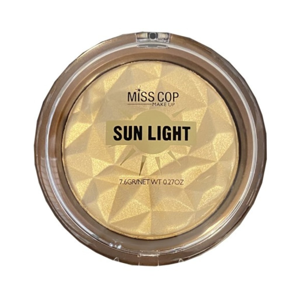 Miss Cop švytėjimo suteikianti priemonė HIGHLIGHTER SUN LIGHT - 02 Honey-min Miss Cop švytėjimo suteikianti priemonė HIGHLIGHTER SUN LIGHT - 02 Honey