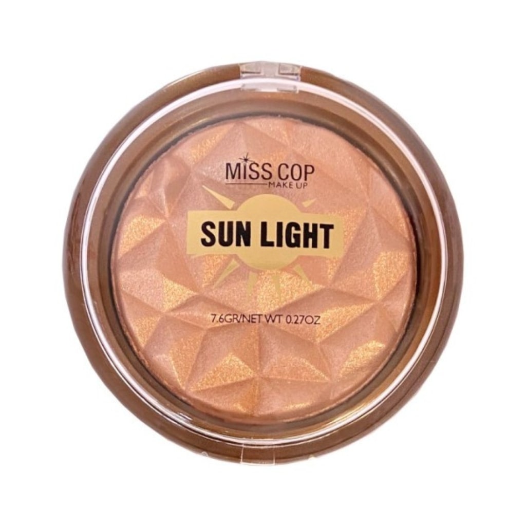 Miss Cop švytėjimo suteikianti priemonė HIGHLIGHTER SUN LIGHT - 03 Brown Sugar-min Miss Cop švytėjimo suteikianti priemonė HIGHLIGHTER SUN LIGHT - 03 Brown Sugar