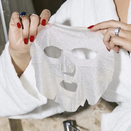 BOM lakštinė veido kaukė Peptide Power Gold Ampoule Mask, 1vnt.