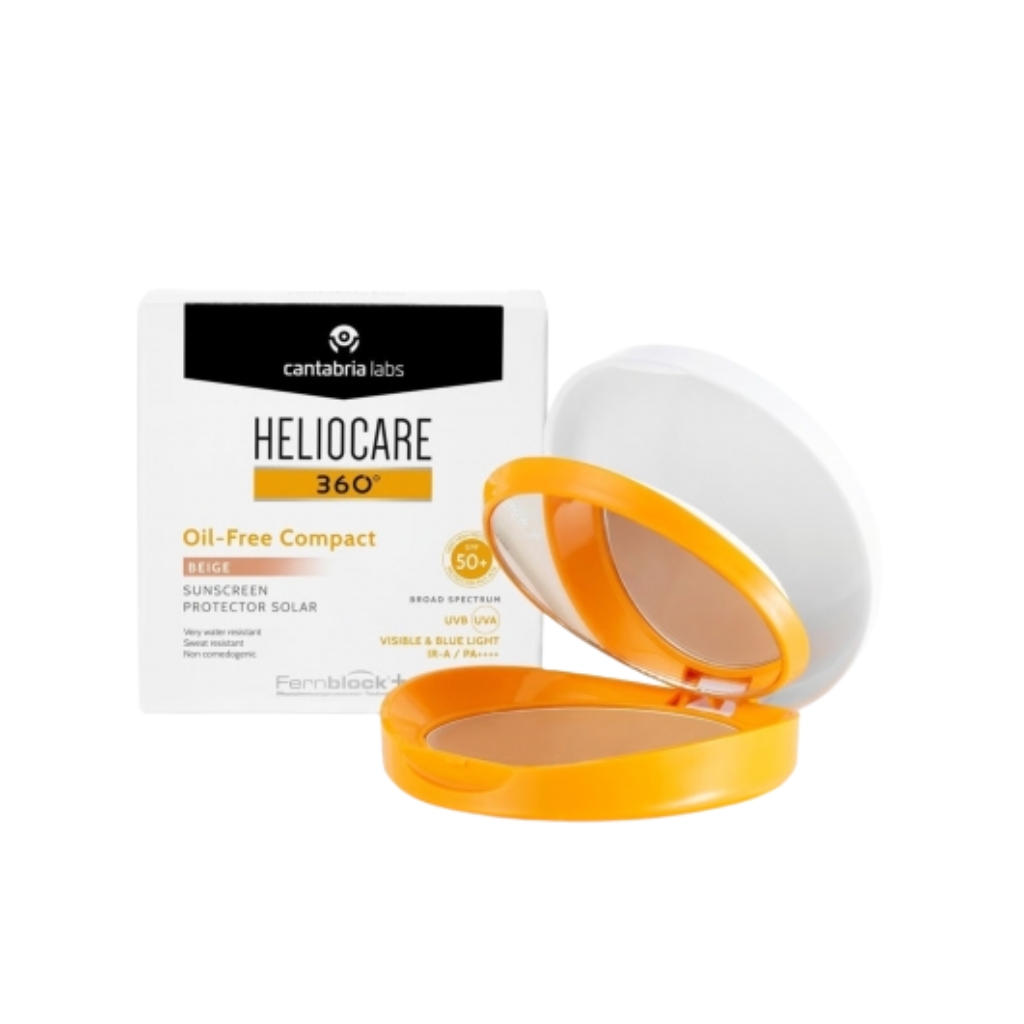 HELIOCARE 360º apsauginė kompaktinė pudra oil-free Beige SPF50, 10g