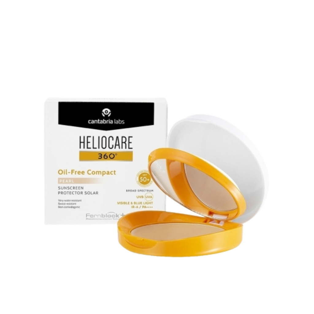 HELIOCARE 360º apsauginė kompaktinė pudra oil-free Pearl SPF50, 10g