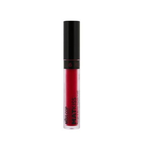 Miss Cop skysti lūpų dažai Liquide Mat Kiss 06 - Ruby, 2ml