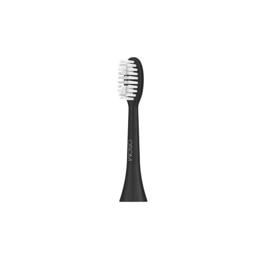 OSOM Oral Care Pakaitinis antgalis dantų šepetėliui OSOM Oral Care OSOMORALSV10BL, juodos spalvos OSOM Oral Care Pakaitinis antgalis dantų šepetėliui OSOM Oral Care OSOMORALSV10BL, juodos spalvos