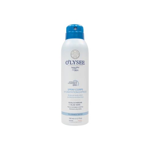 O'LYSEE Express - purškiamas kūno pienelis, 150ml O'LYSEE Express - purškiamas kūno pienelis, 150ml