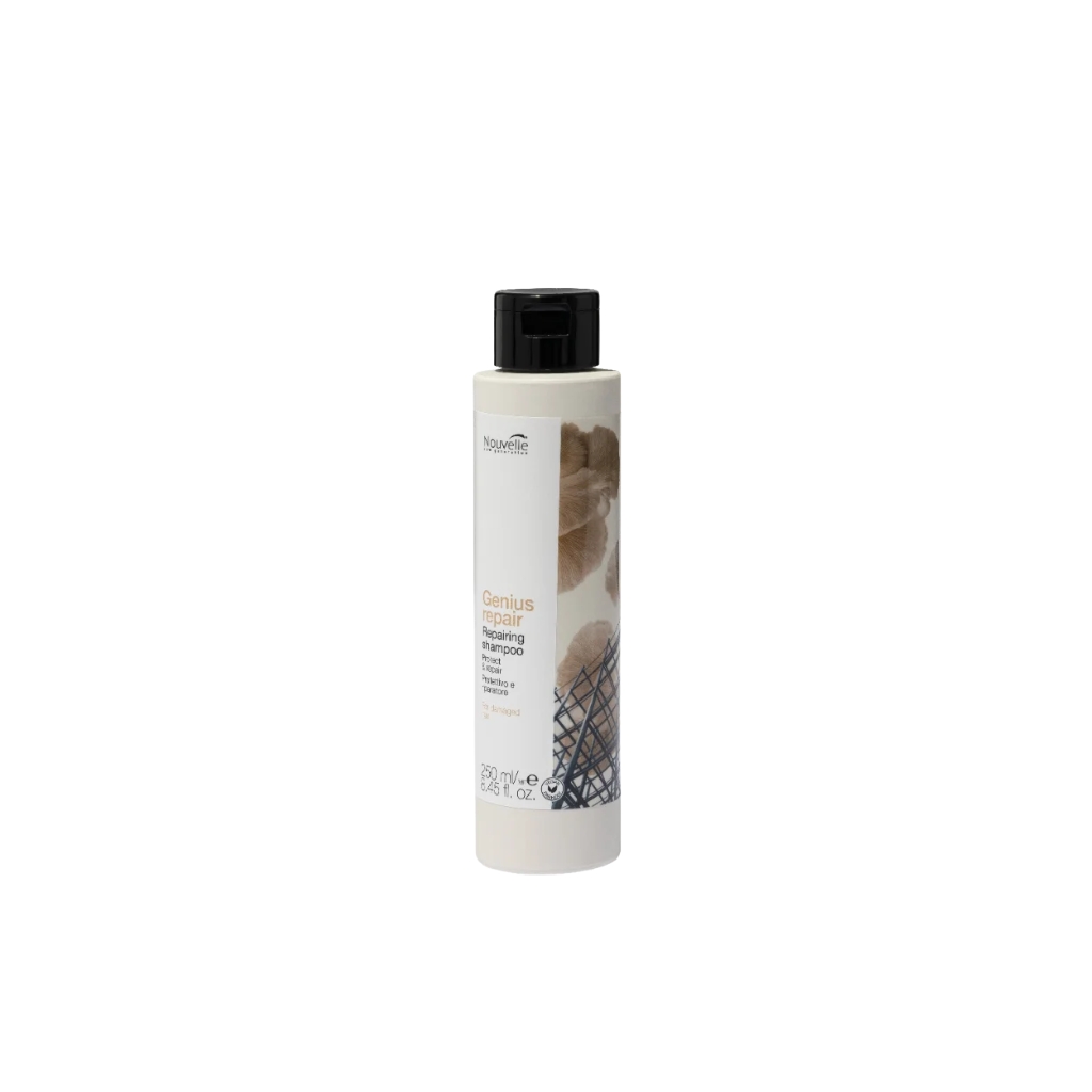 Nouvelle Atstatomasis molekulinis šampūnas pažeistiems plaukams Genius Repair, 250ml