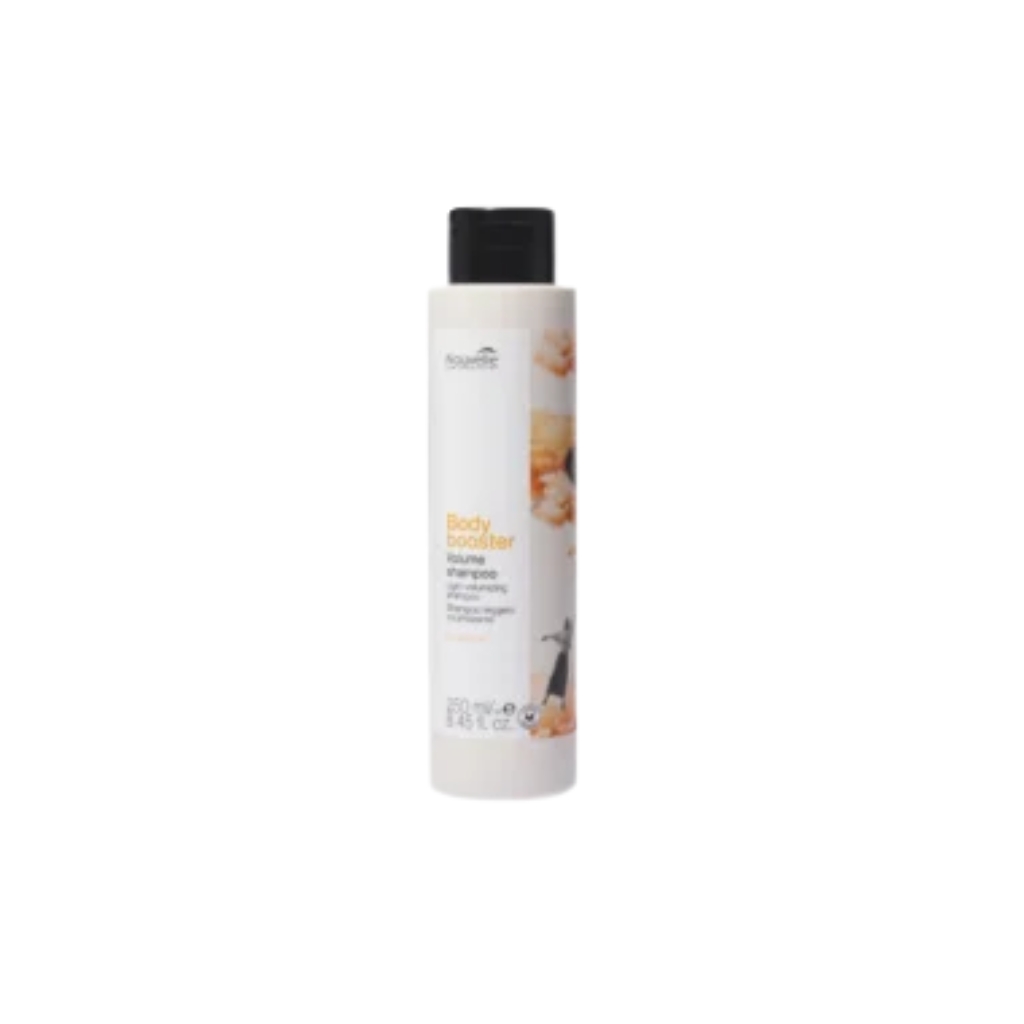 Nouvelle apimties suteikiantis šampūnas ploniems plaukams Body Booster Volume Shampoo, 250ml