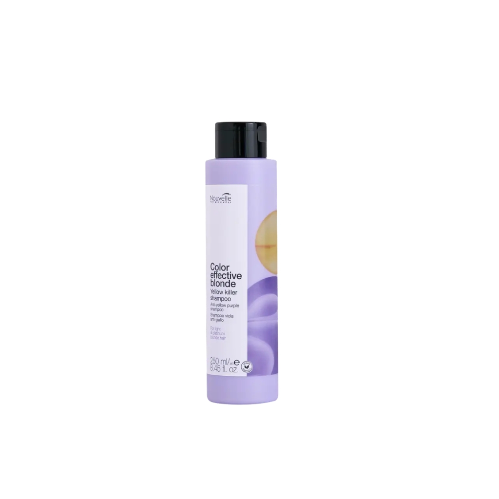 Nouvelle violetinis šampūnas nuo geltonumo blondinėms Yellow Killer, 250ml