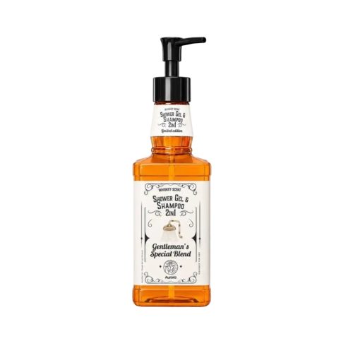 AURORA Šampūnas ir kūno prausiklis vyrams 2 in 1 Shower Gel & Shampoo Sage Oil AUR2117, šalavijo aliejaus kvapo, 480ml